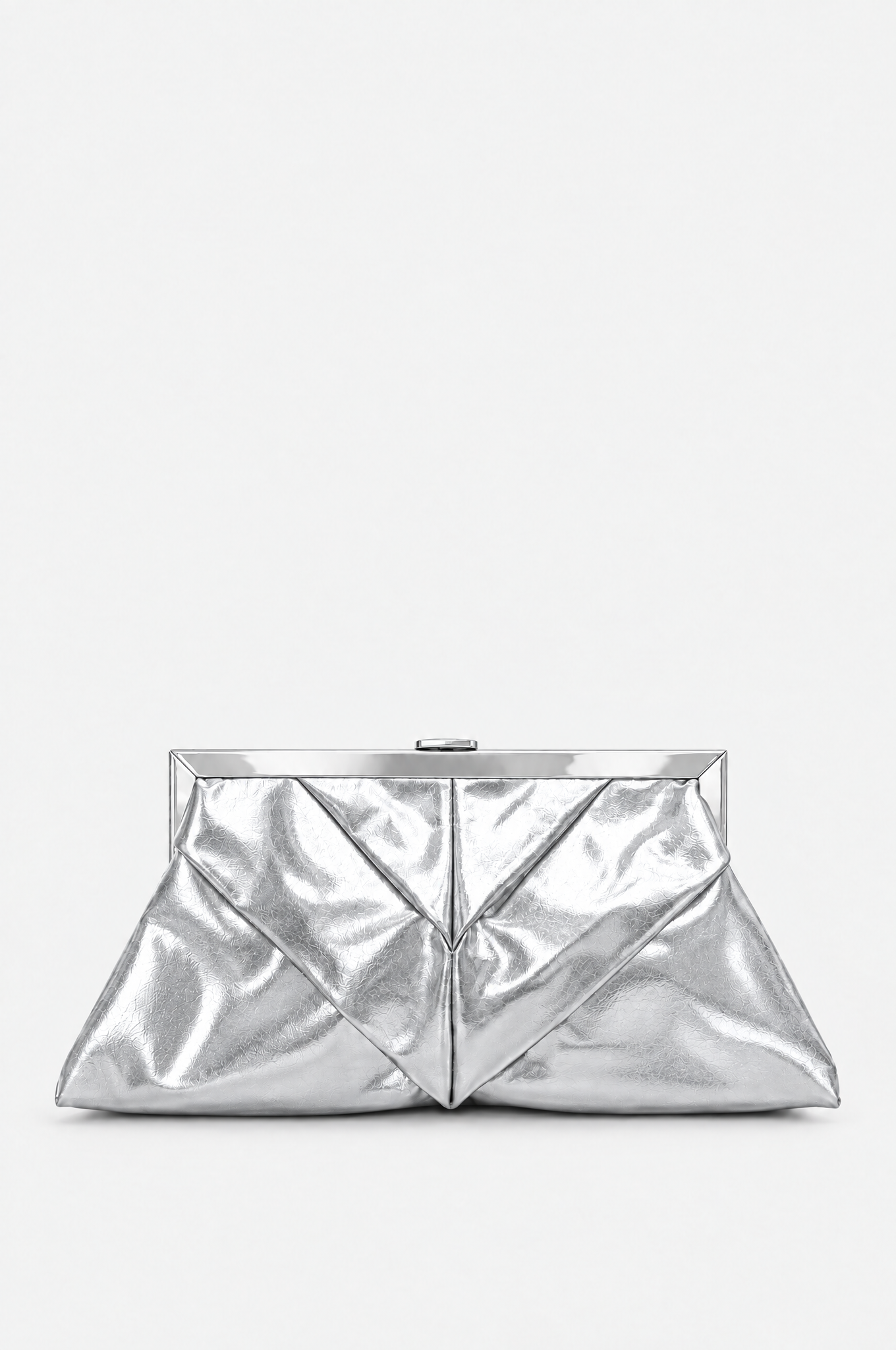 Silver večernja torbica