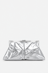 Silver večernja torbica