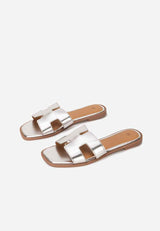 Silver flat slides