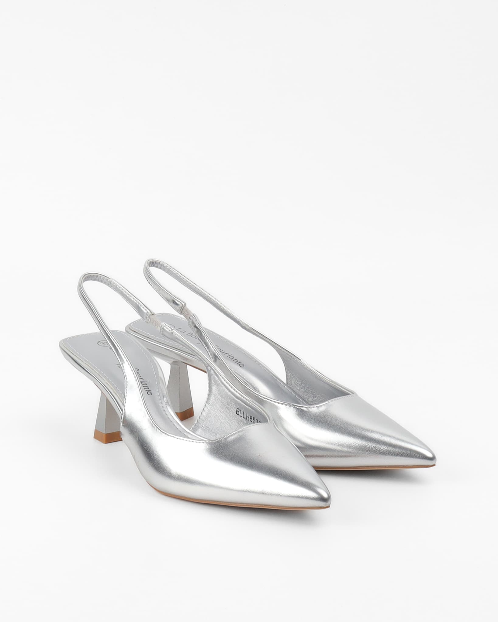 Silver stilettos with thin heels DESCRIPTION!!