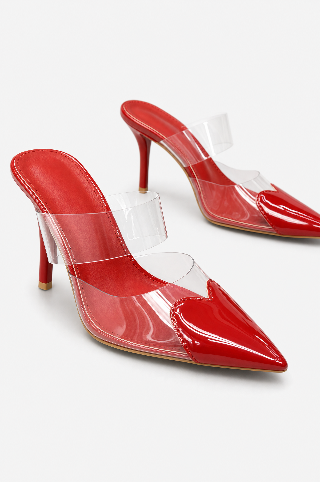 Red stiletto heels