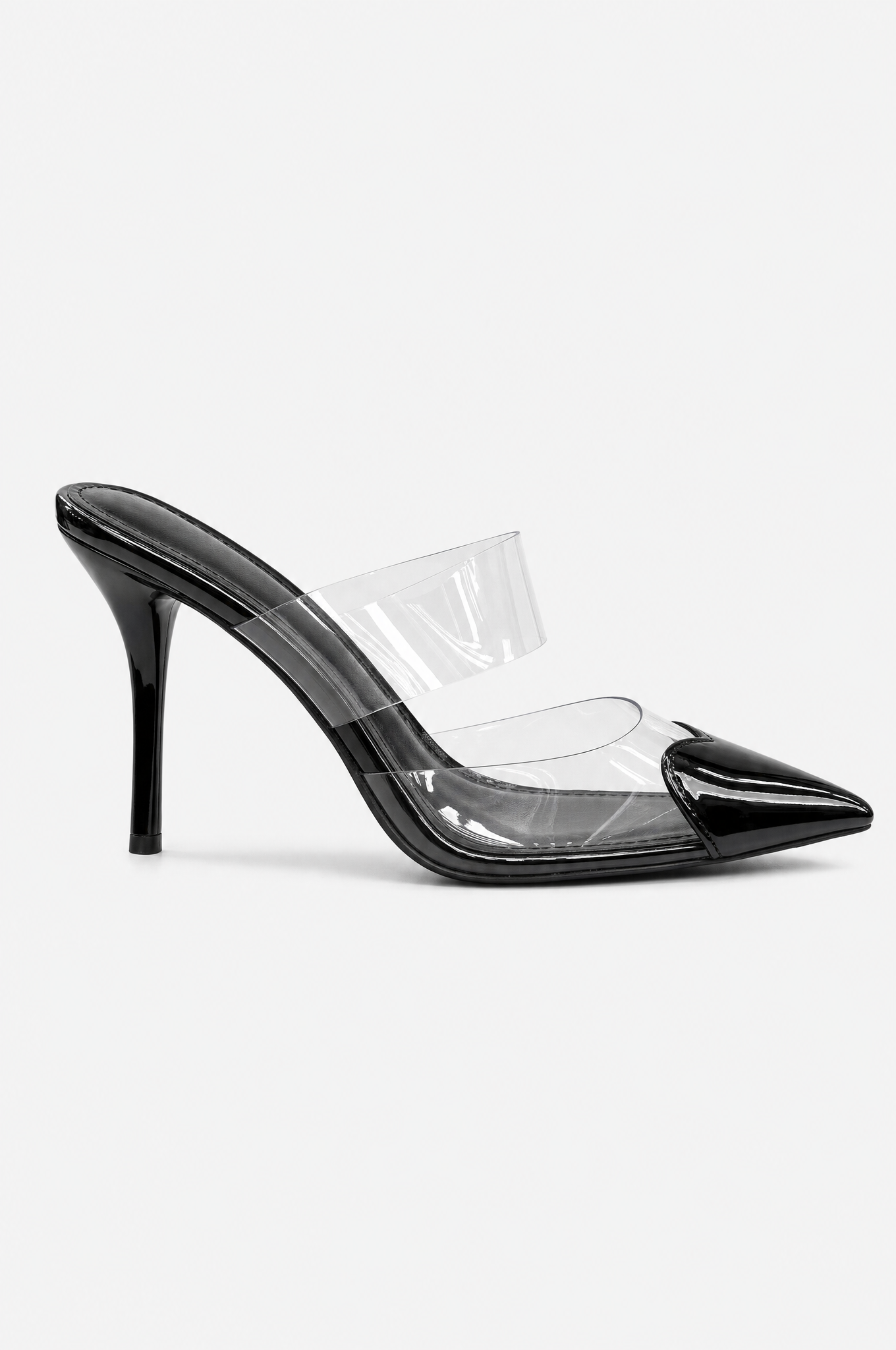 Black stiletto heels