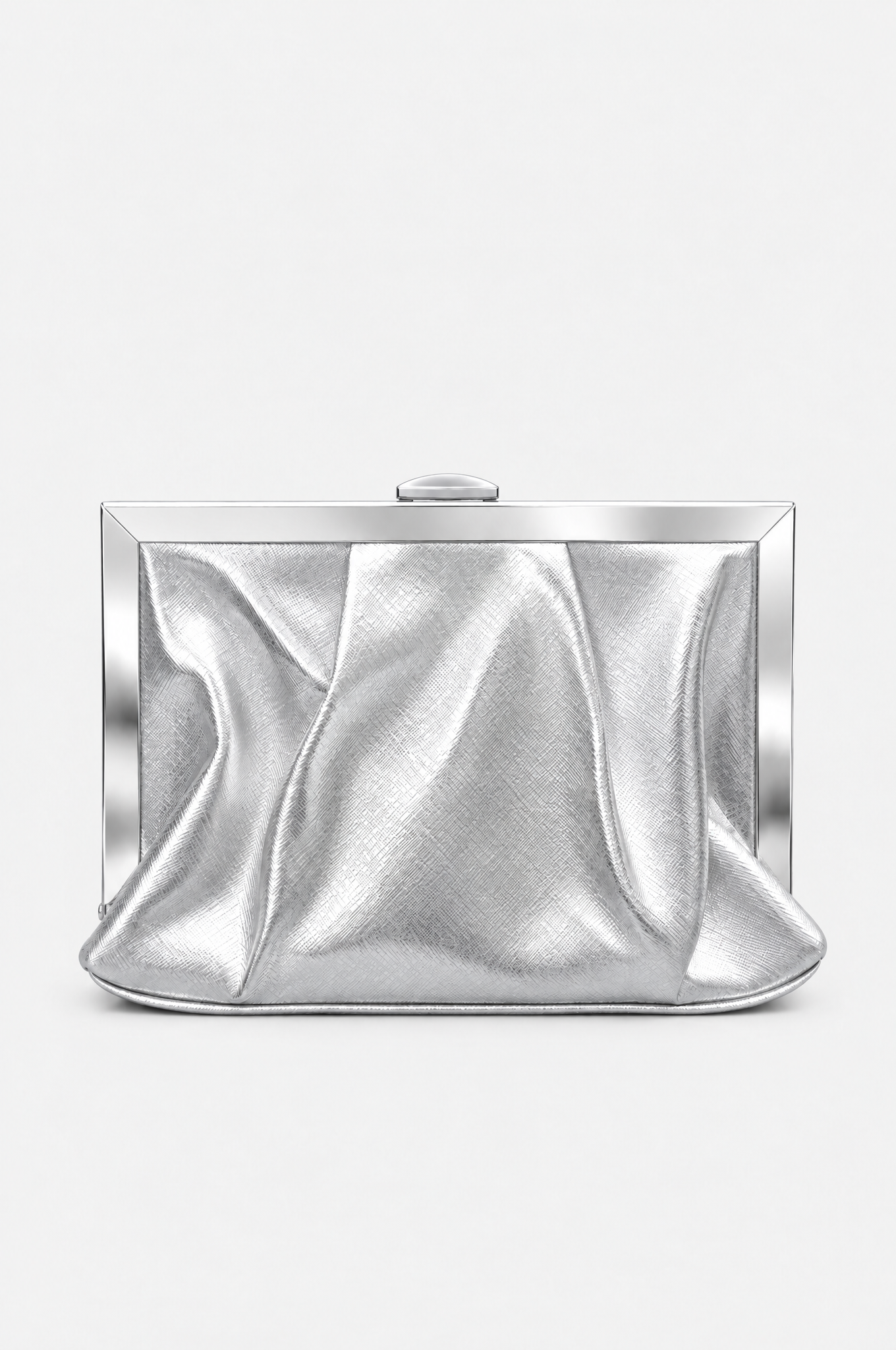 Silver večernja torbica