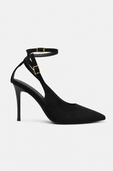 Black stilettos
