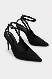 Black stilettos