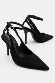 Black stilettos